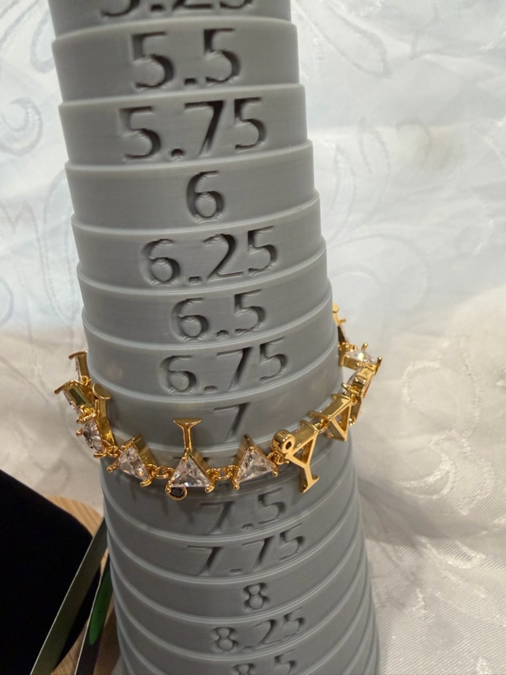 kate spade Gold Martini Charm Bracelet with Green Olives. New - Picture 5 of 6